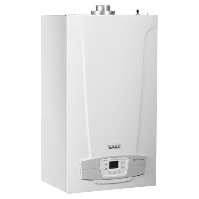 Котёл газовый настенный, Baxi, ECO Life 24F, белый